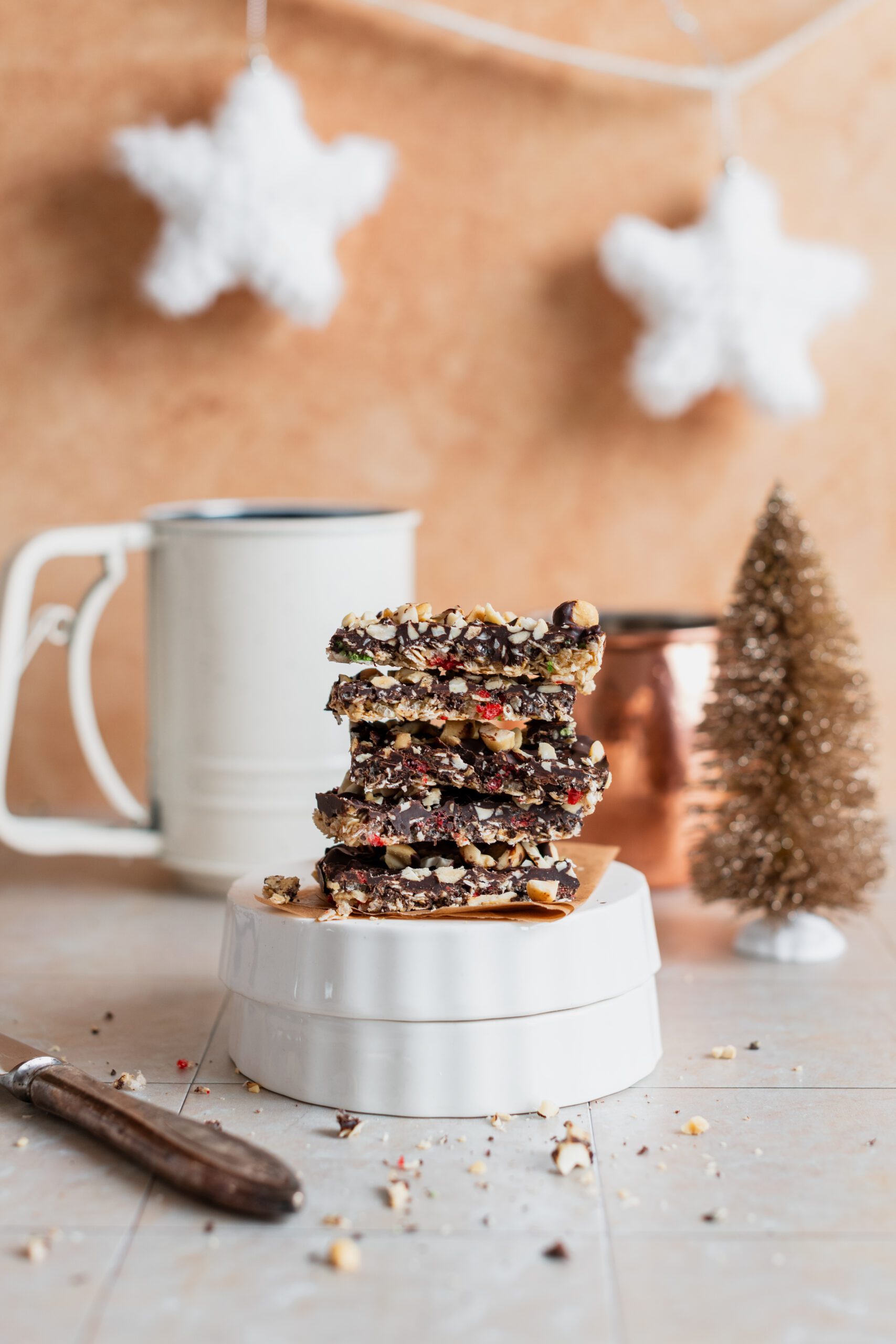 Barres Ferrero Rocher sans gluten sans sucre