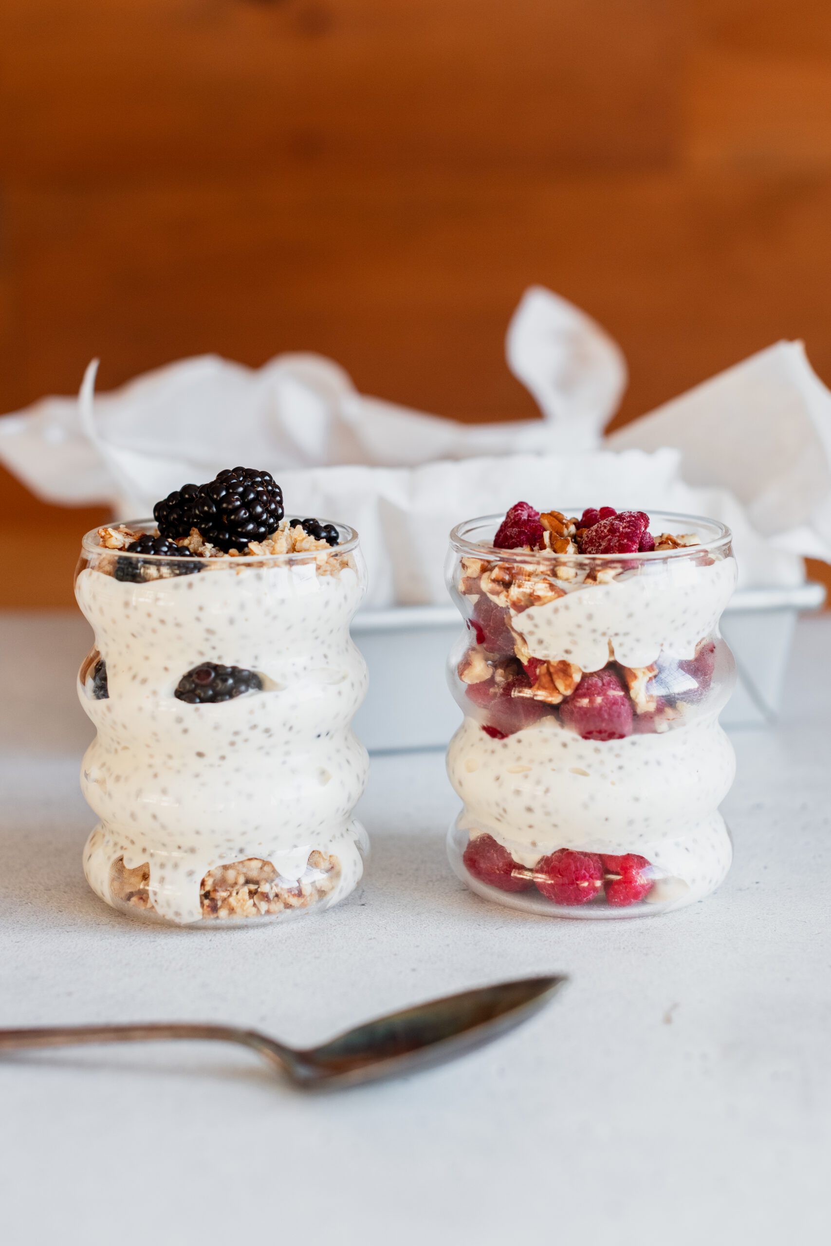 Petits pots protéines au chia